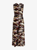Proenza Schouler Still Life image of Audrey Dress in Printed Soft Jersey in Moss Multi
