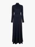 Proenza Schouler Still Life image of Jayne Dress in Marled Jersey in Navy Black