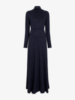 Proenza Schouler Still Life image of Jayne Dress in Marled Jersey in Navy Black