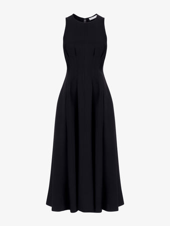 Proenza Schouler Still Life image of Bronwyn Dress in Merino Wool in Black