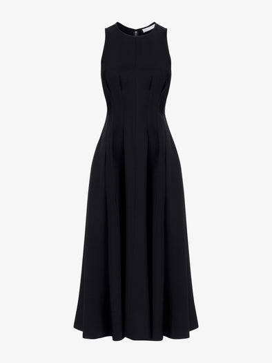 Proenza Schouler Still Life image of Bronwyn Dress in Merino Wool in Black
