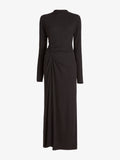 Proenza Schouler Still Life image of Minna Dress in Twisted Rib in Black