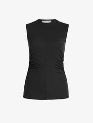 Proenza Schouler Still Life image of Jess Top in Twisted Rib in Black