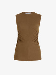 Proenza Schouler Still Life image of Jess Top in Twisted Rib in Fatigue