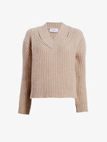 Proenza Schouler Still Life image of Lily Sweater in Merino Wool in Lilac
