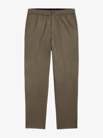 Proenza Schouler Still Life image of Willem Pant in Jersey Flannel in Taupe