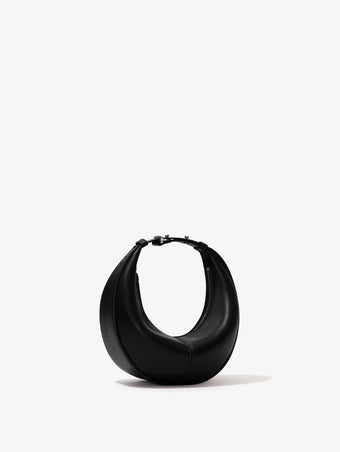 Side image of Mini Slide Bag in BLACK