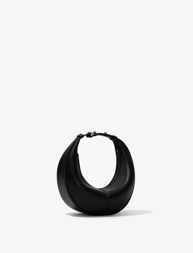 Side image of Mini Slide Bag in BLACK