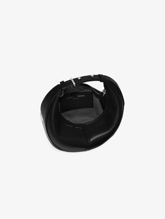 interior image of Mini Slide Bag in BLACK