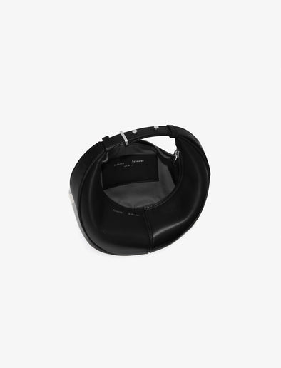 interior image of Mini Slide Bag in BLACK