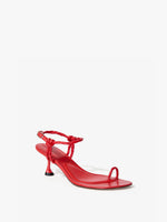 Front 3/4 image of the Tee Toe Ring Sandals