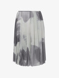 Flat image of Judy Skirt In Printed Nylon Jersey in slate