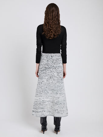Kerry Skirt in Marled Cotton