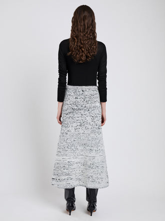 Kerry Skirt in Marled Cotton