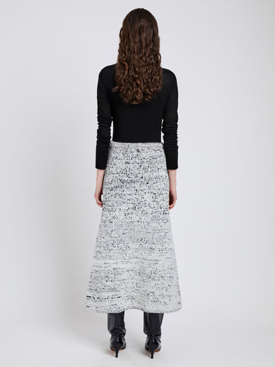 Kerry Skirt in Marled Cotton