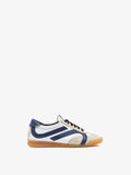 Proenza Schouler side image of Track Sneakers in navy,biege,white